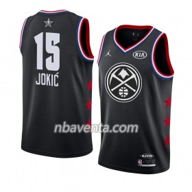 Camiseta Hombre Denver Nuggets Nikola Jokic 15 2019 All-Star Jordan Brand Negro Swingman
